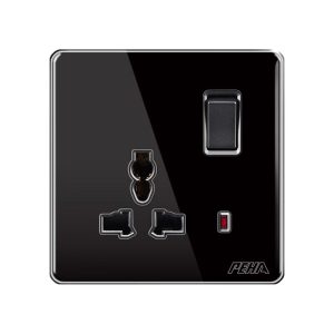 16A 3 Pin Multi Socket With Switch