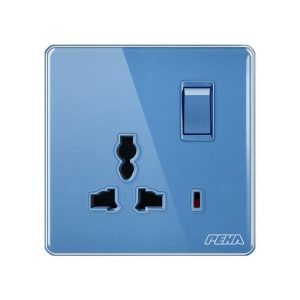 16A 3 Pin Multi Socket with Switch